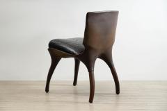 Alex Roskin Alex Roskin Tusk Chair in Aluminum with Bronze Finish USA - 1231108