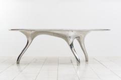 Alex Roskin Trois Jambes Table with Bezel Top - 2385410