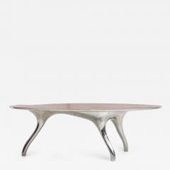 Alex Roskin Trois Jambes Table with Bezel Top - 2388854