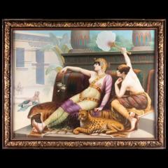 Alexander Cabanel After Alexander Cabanel A Monumental Palace Size Painting of Cleopatra - 3880652