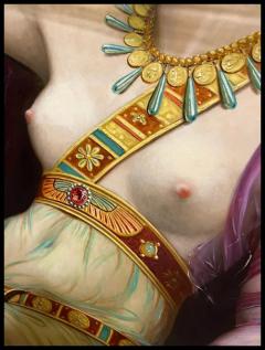 Alexander Cabanel After Alexander Cabanel A Monumental Palace Size Painting of Cleopatra - 3880685