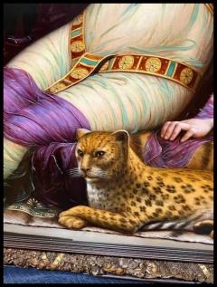 Alexander Cabanel After Alexander Cabanel A Monumental Palace Size Painting of Cleopatra - 3880689