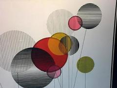 Alexander Calder Large Scale Colorful Modernist Painting in the manner of Alexander Calder - 437921