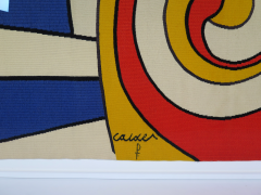 Alexander Calder tapestry Trois Spirales - 994224