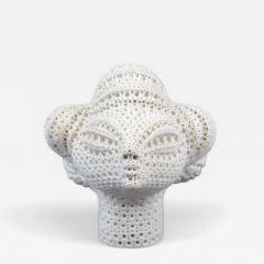 Alexander Ney Stylized Terracotta Head  - 4793390