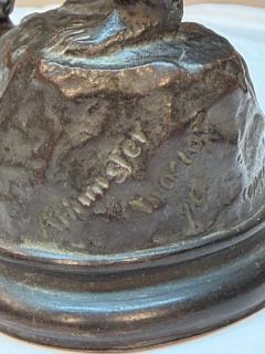 Alexander Phimister Proctor Cub Rabbit Bronze by Alexander Phimister Proctor 1894 copyright 1895 - 4549093