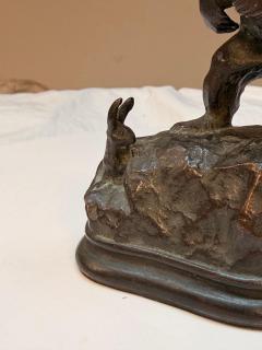 Alexander Phimister Proctor Cub Rabbit Bronze by Alexander Phimister Proctor 1894 copyright 1895 - 4549095