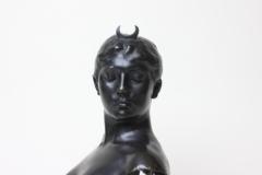 Alexandre Falguiere Antique Bronze Bust of Diana by Alexandre Falgui re 1890 France - 2855015