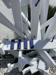 Alexandre Ferucci Wood And Metal Sculpture By Architect Alexandre Ferucci 1970s - 3996818