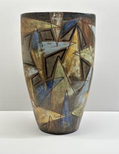 Alexandre Kostanda Ceramic Vase by Alexandre Kostanda Vallauris France 1950 60s - 3157535