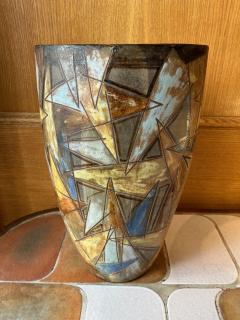 Alexandre Kostanda Ceramic Vase by Alexandre Kostanda Vallauris France 1950 60s - 3157536