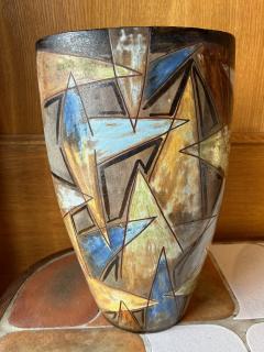 Alexandre Kostanda Ceramic Vase by Alexandre Kostanda Vallauris France 1950 60s - 3157539