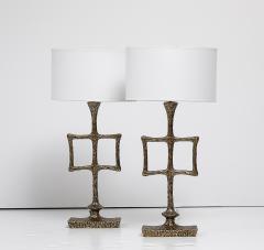 Alexandre Log Pair of Limited Edition Tahoma Table Lamps by Alexandre Log  - 3666549