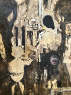 Alexandre Sacha Garbell Sur La Port Painting by Alexandre Garbell - 4544452