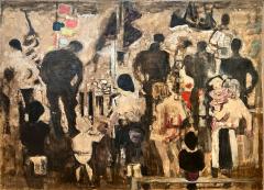 Alexandre Sacha Garbell Sur La Port Painting by Alexandre Garbell - 4544523