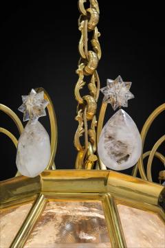 Alexandre Vossion LANTERNE Rock crystal and bronze pendant - 1258276