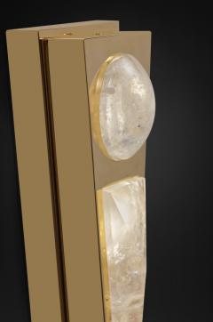 Alexandre Vossion MOON I GOLD EDITION Pair of Rock Cristal wall lights - 1990160