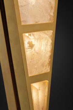 Alexandre Vossion MOON II GOLD EDITION Pair of Rock Cristal wall lights - 1990141