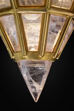 Alexandre Vossion Rock Crystal Lantern Lighting By Alexandre VOSSION PARIS - 4696541