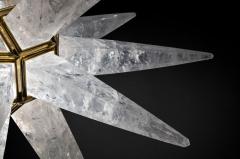 Alexandre Vossion Rock Crystal Ultimate Star Chandelier By Alexandre VOSSION - 4696502