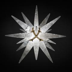 Alexandre Vossion Rock Crystal Ultimate Star Chandelier By Alexandre VOSSION - 4696504