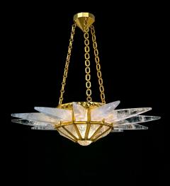 Alexandre Vossion Rock crystal chandelier - 726594