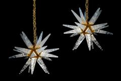 Alexandre Vossion STAR III Rock Crystal Chandelier - 1258316