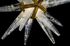 Alexandre Vossion STAR III Rock Crystal Chandelier - 1258328