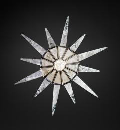 Alexandre Vossion SUNSHINE II Rock crystal lighting Nickel or Gold edition - 1258282