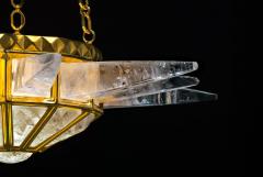 Alexandre Vossion SUNSHINE II Rock crystal lighting Nickel or Gold edition - 1258284