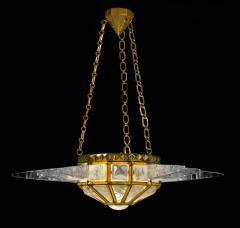 Alexandre Vossion SUNSHINE II Rock crystal lighting Nickel or Gold edition - 1258285