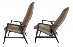 Alf Svensson A Danish Modern Alf Svensson for Fritz Hansen Reclining Lounge Chair - 310065