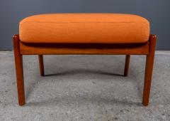 Alf Svensson Alf Svensson 1950s Contour Lounge Ottoman Fritz Hansen - 2346286