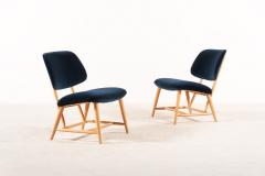 Alf Svensson Alf Svensson Pair of TeVe Lounge Chairs 1950s - 1063202