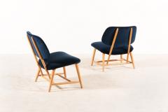 Alf Svensson Alf Svensson Pair of TeVe Lounge Chairs 1950s - 1063203