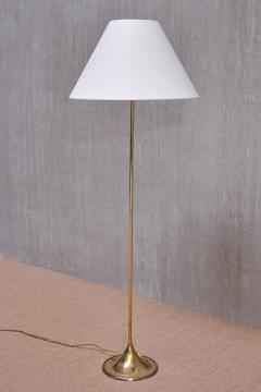 Alf Svensson Alf Svensson Yngve Sandstr m G 025 Brass Floor Lamp Bergboms Sweden 1960s - 3866847