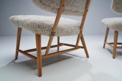 Alf Svensson Pair of TeVe Chairs by Alf Svensson for Studio Ljungs Industrier AB SWD 1950s - 1801816