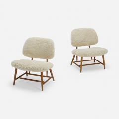 Alf Svensson Teve Chairs pair - 2792577