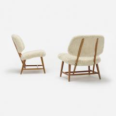 Alf Svensson Teve Chairs pair - 2792578