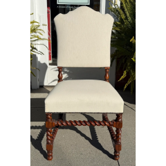 Alfonso Marina Alfonso Marina 18th C Style Twist Side Chair 1 of 2 - 4033004