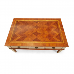 Alfonso Marina Alfonso Marina Ebanista Marquetry Inlaid Coffee Cocktail Table - 4107648
