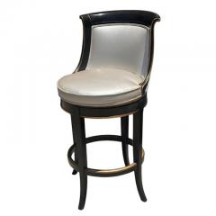 Alfonso Marina Alfonso Marina for Ebanista Ebony Counter Stool Swivel Barstool 1 of 3 - 4215838