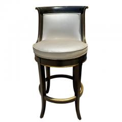Alfonso Marina Alfonso Marina for Ebanista Ebony Counter Stool Swivel Barstool 1 of 3 - 4215840