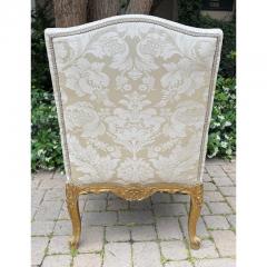 Alfonso Marina Ebanista Louis XVI Style Giltwood Fauteuil Arm Chair - 4206402