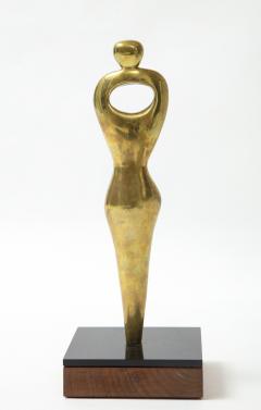 Alfred Burlini Alfred Burlini Abstract Bronze Figure - 2108582