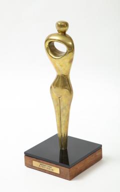 Alfred Burlini Alfred Burlini Abstract Bronze Figure - 2108585