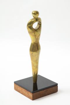 Alfred Burlini Alfred Burlini Abstract Bronze Figure - 2108586