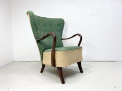 Alfred Christensen 1940s Danish Lounge Chair Designed by Alfred Christensen - 2344913