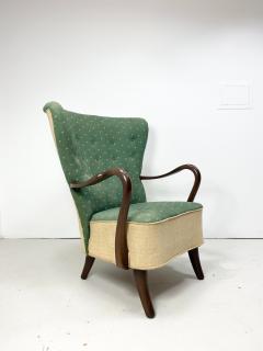 Alfred Christensen 1940s Danish Lounge Chair Designed by Alfred Christensen - 2344925