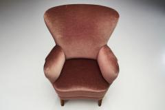 Alfred Christensen Alfred Christensen Armchairs for Slagelse M belfabrik Denmark 1940s - 2284024